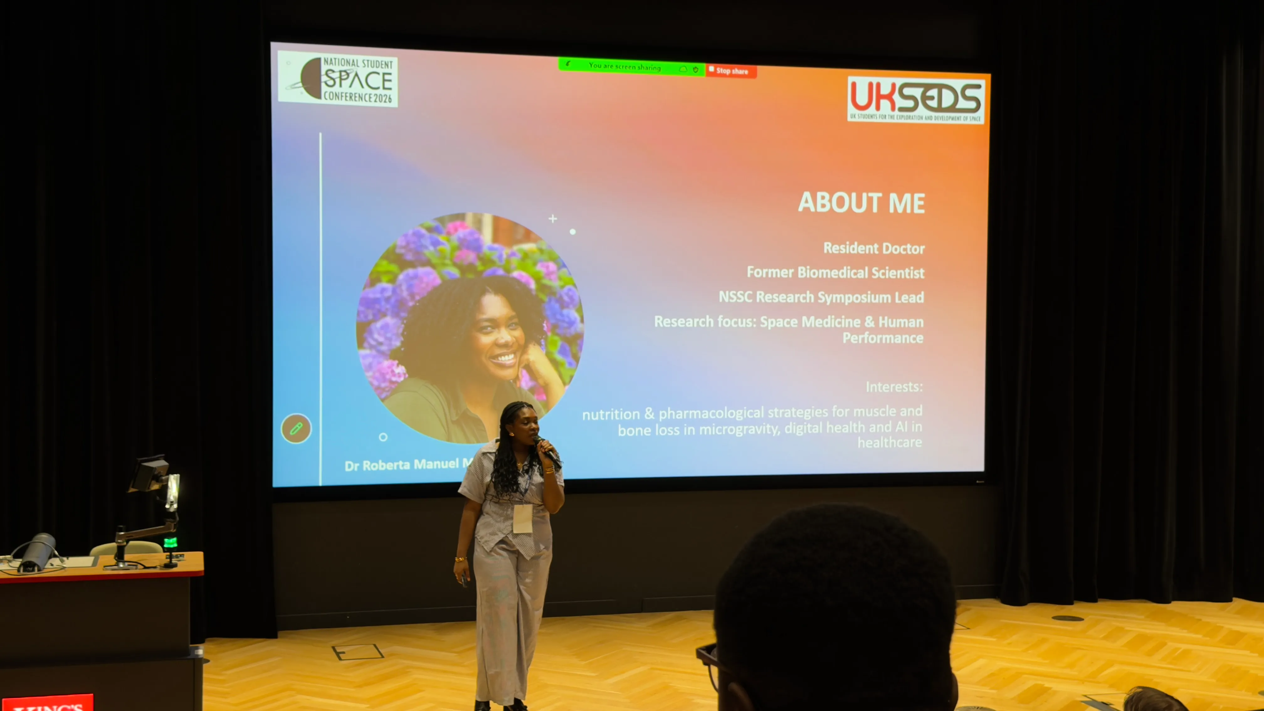 Introduction speech from Dr Roberta Manuel